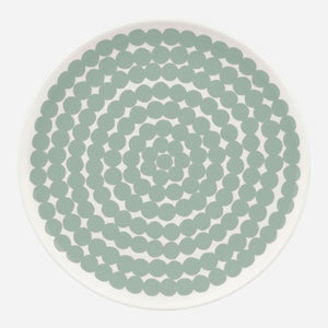 Marimekko SIIRTOLAPUUTARHA Plate 20cm Sage
