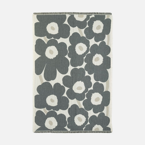 Marimekko Unikko cotton Blanket 150x220 cm