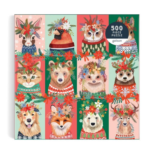 GALISON FURRY AND BRIGHT PUZZLE-500PC