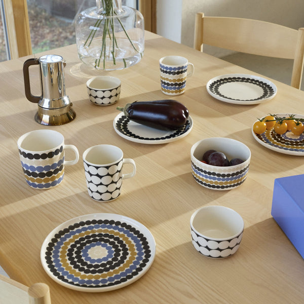 Marimekko SIIRTOLAPUUTARHA Bowl 2.5DL  black white