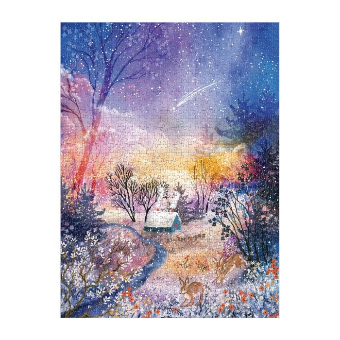 Galison Enchanted Snowfall Puzzle-1000pc