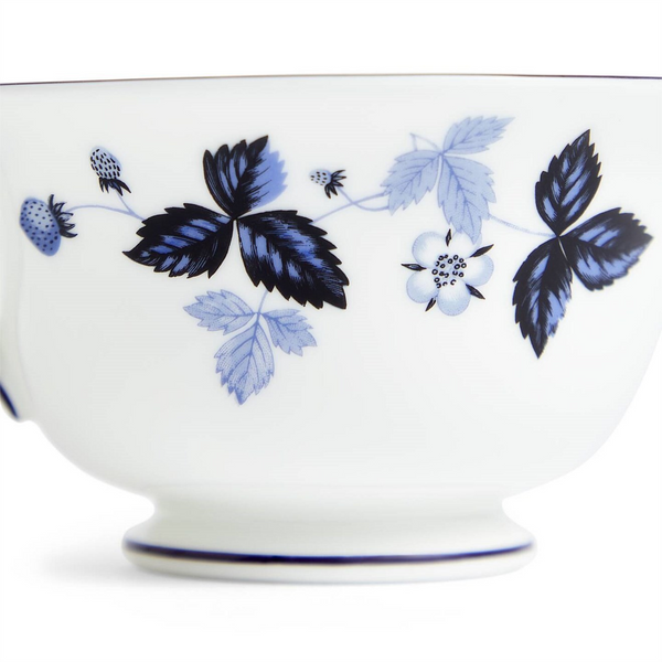 WEDGWOOD WILD STRAWBERRY INKY BLUE TEACUP SAUCER