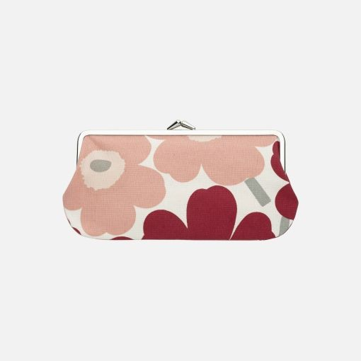 Marimekko Mini Unikko purse Pink red