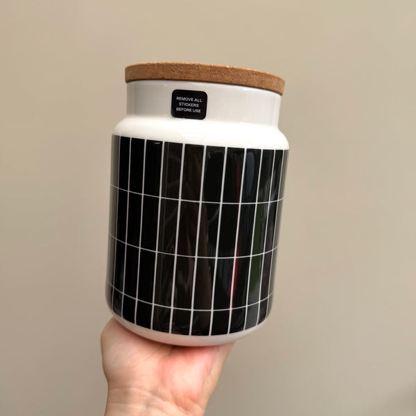 Marimekko Tiiliskivi Jar 1.2L dark green