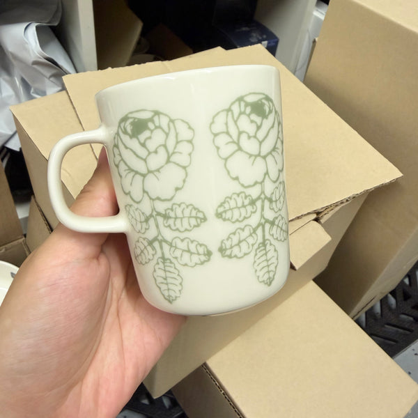 Marimekko Vihkiruusu Mug 2.5DL Green