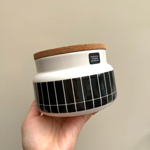 Marimekko Tiiliskivi Jar 0.7L dark green