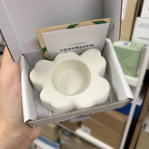 Marimekko Unikko Tealight Holder white