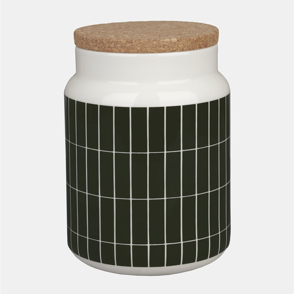 Marimekko Tiiliskivi Jar 1.2L dark green