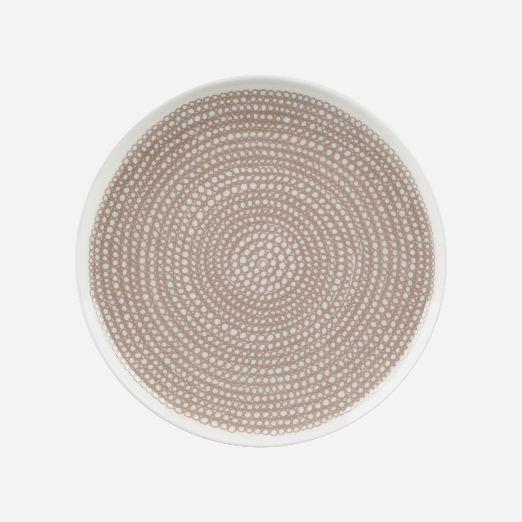 Marimekko Siirtolapuutarha Plate 25cm Beige