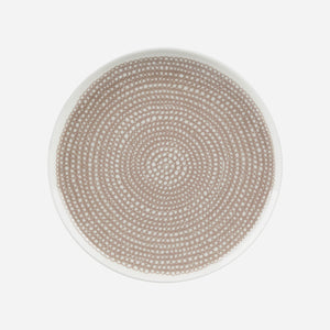 Marimekko Siirtolapuutarha Plate 25cm Beige