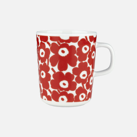 Marimekko Pikkuinen Unikko 60th Anniversary Mug 2.5DL Red