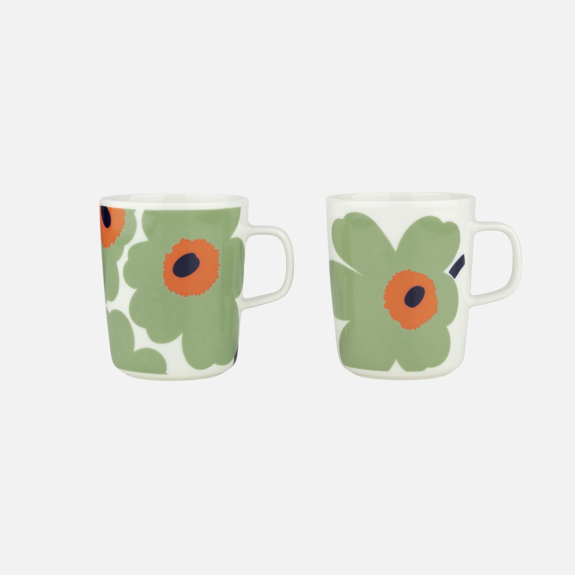 Marimekko UNIKKO MUG 2,5 DL 2 PCS Green