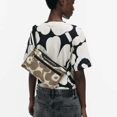 Marimekko Neat Crossbody Bag Unikko Small light yellow