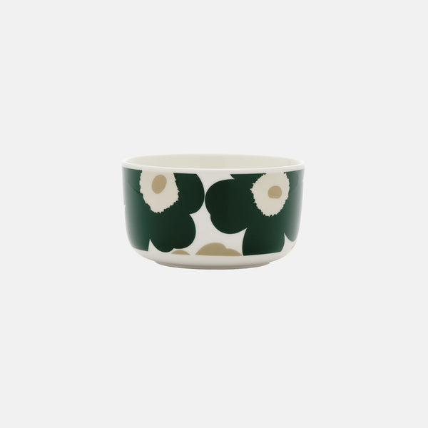 Marimekko unikko Bowl 5DL dark green beige