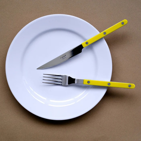 Sabre Paris Bistrot Cutlery - Yellow