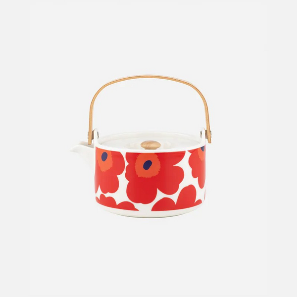Marimekko Unikko Teapot 7DL red
