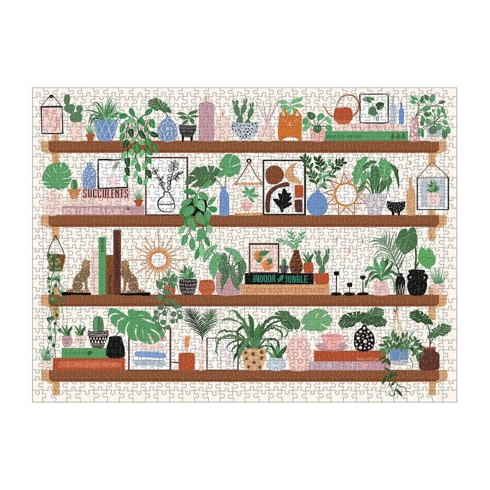 GALISON PLANT SHELFIE PUZZLE 1000PC