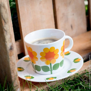 Floryd Cloudberry Cup with saucer