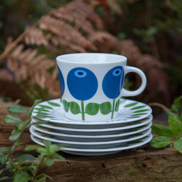 Floryd Blueberry Cup with saucer