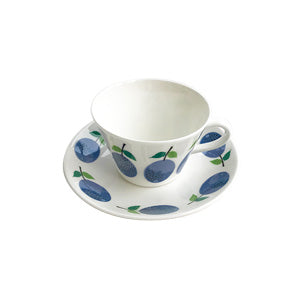 Gustavsberg Prunus Coffee cup and saucer