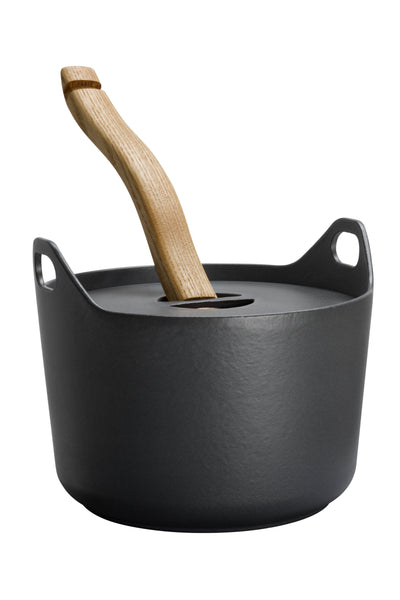 Iittala Sarpaneva Casserole with Wooden Handle 3L